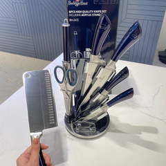 Bộ dao BerlingerHaus 8 món cán đen thumb