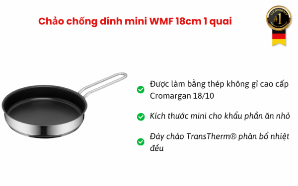 Chảo chống dính mini WMF 18cm