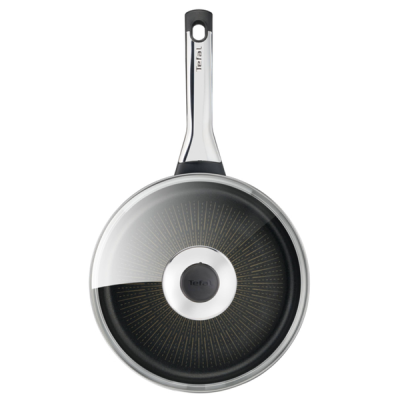 Chảo rán thành cao TEFAL Excellence 24cm G26932 có vung kính