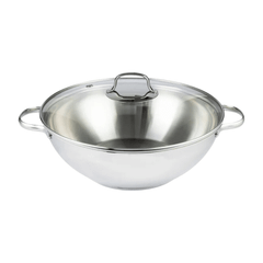 Chảo sâu lòng ERNESTO 32cm kèm vung kính