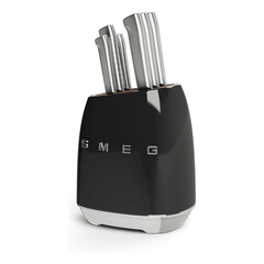 Bộ dao SMEG KBSF01BL màu đen