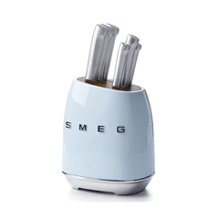Bộ dao SMEG KBSF01PB màu xanh dương