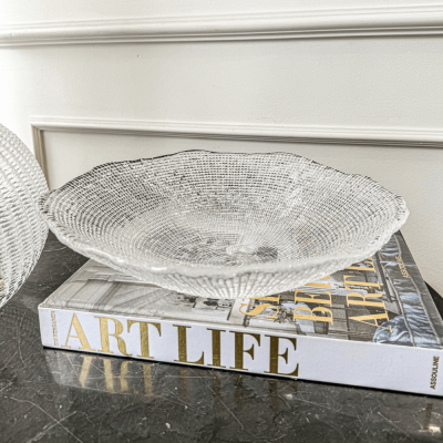 Đĩa sâu lòng Diamante trắng 33cm IVV 5532.1 thumb