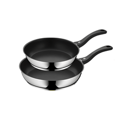 Set 2 chảo chống dính WMF Devil 24 + 28cm cán nhựa