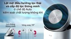 Lọc không khí 2 tầng LG AS303DWFA màu trắng thumb