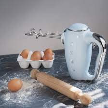 Máy đánh trứng SMEG HMF01PBEU màu xanh dương