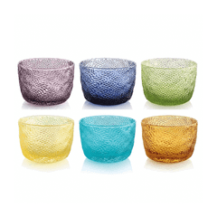 Bộ 6 tô Tricot 6 màu 9.5cm IVV