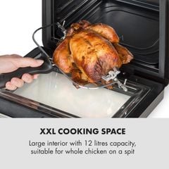 Nồi chiên không dầu Klarstein 12L màu đen thumb