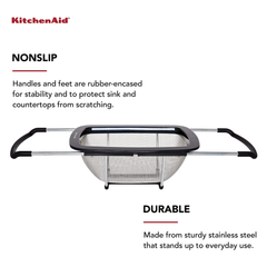 Rổ ngang KitchenAid màu đen nội địa Đức thumb