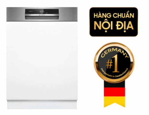 Máy rửa bát bán âm BOSCH SMI8TCS01E serie 8 thumb
