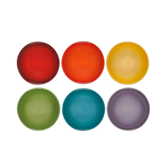 Set 6 bát chấm cầu vồng LeCreuset thumb