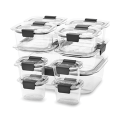 Set hộp Tritan Rubbermaid Brilliance 22 món Made in USA