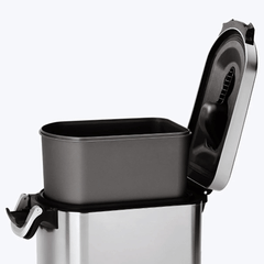 Thùng gạo cao cấp Simplehuman 25L màu trắng thumb