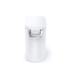 Thùng gạo cao cấp Simplehuman 25L màu trắng