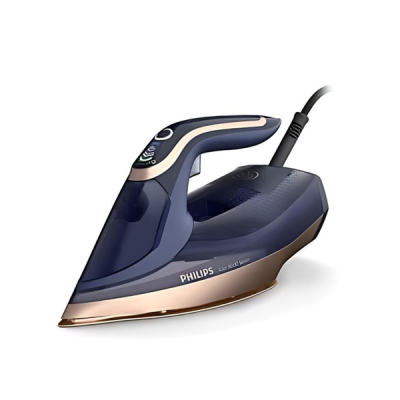 Bàn là hơi nước PHILIPS Azur 8000 DST8050/20 3000W màu xanh da trời đậm Dunkelblau/Gold