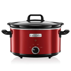 Nồi nấu chậm Crock Pot màu đỏ