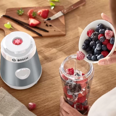 Máy xay sinh tố Bosch mini MMB2111T nội địa Đức màu trắng made in EU thumb