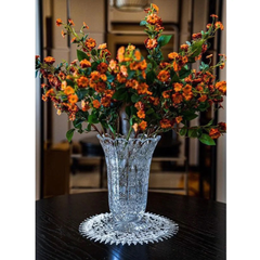 Bình hoa pha lê chân đế Bohemia M57 30,5cm thumb