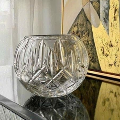 Lọ hoa cầu tròn pha lê Bohemia Sheffield 20,5cm thumb