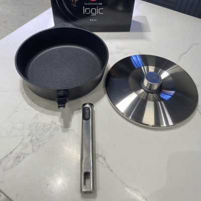 Chảo gang nhôm WOLL Diamond XR Logic 24cm có nắp thumb