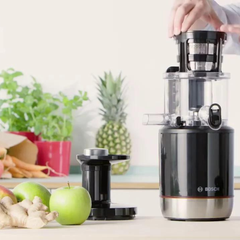 Máy ép chậm Bosch màu đen MESM731M nội địa Đức thumb