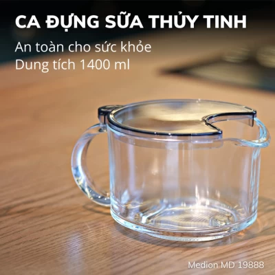 Máy làm sữa hạt Medion MD19888 nội địa Đức thumb