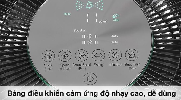 Lọc không khí 2 tầng LG AS303DWFA màu trắng thumb
