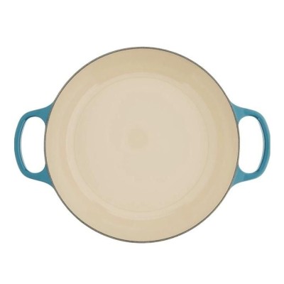 Nồi gang Le Creuset Gourmet Profit 30cm màu xanh deep teal thumb