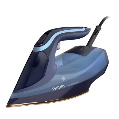 Bàn là hơi nước Philips Azur 8000 DST8020/20 3000W màu xanh dương