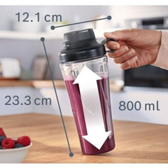 Bình thay thế cho máy xay sinh tố BOSCH VitaPower Serie 4, Serie 2 & OptiMUM Serie 8 thumb