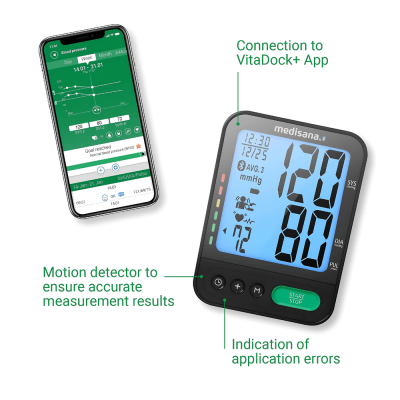 Máy đo huyết áp bắp tay Medisana BU580 thumb