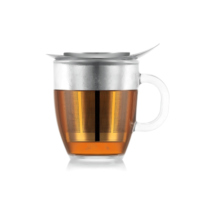 Set cốc kèm lưới lọc trà Bodum 350ml made in EU thumb