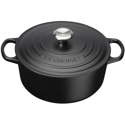 Nồi gang Le Creuset 26cm màu đen nhám schwarz matt