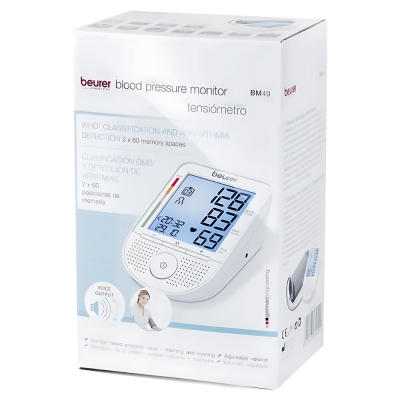 Máy đo huyết áp bắp tay BEURER BM49 màu trắng thumb