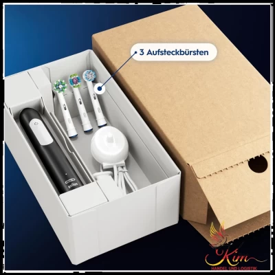 Bàn chải điện ORAL-B Pro Series 1 Plus màu đen (kèm 2 đầu bàn chải thay thế) model 2023 thumb