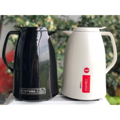 Bình giữ nhiệt Emsa Mambo 1L màu trắng nội địa Đức thumb