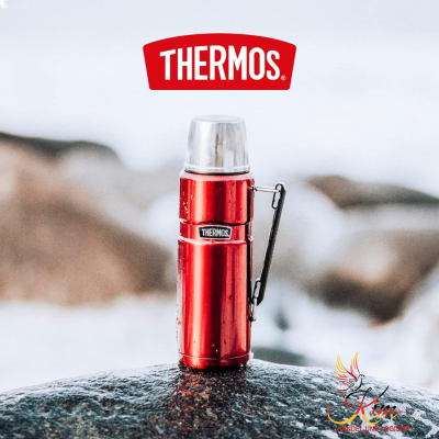 Bình giữ nhiệt Thermos 24H 1,2L màu đỏ thumb