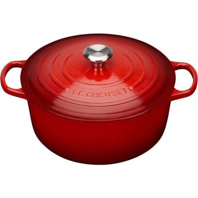Nồi gang Le Creuset 26cm màu đỏ cherry