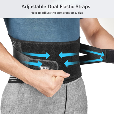 Đai hỗ trợ cột sống Freetoo (size S M L) màu đen thumb