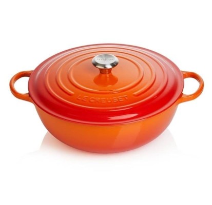 Nồi sâu lòng Le Creuset La Marmite 32cm màu cam