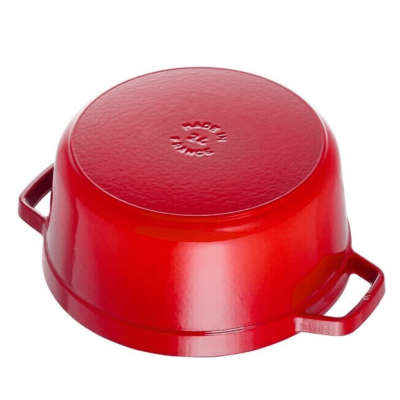 Nồi tròn STAUB Cocotte 22cm màu đỏ cheery thumb