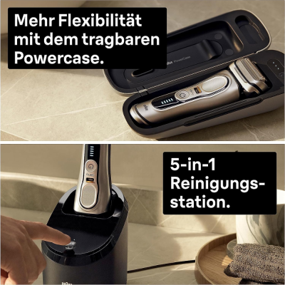Máy cạo râu BRAUN serie 9 Pro 9477cc made in Germany thumb
