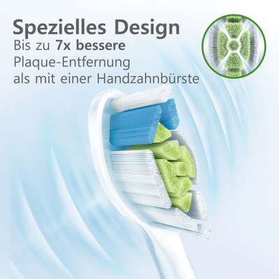 Set 4 đầu bàn chải thay thế Philips HX6064/10 làm trắng răng thumb