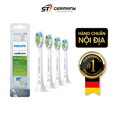 Set 4 đầu bàn chải thay thế Philips HX6064/10 làm trắng răng thumb