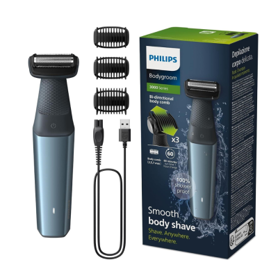 Tông đơ cạo lông toàn thân Philips BG3027/03 serie 3000 kèm 3 phụ kiện lược