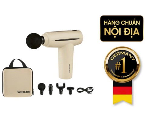 Máy Massage thư giãn cơ bắp SILVERCREST màu vàng thumb