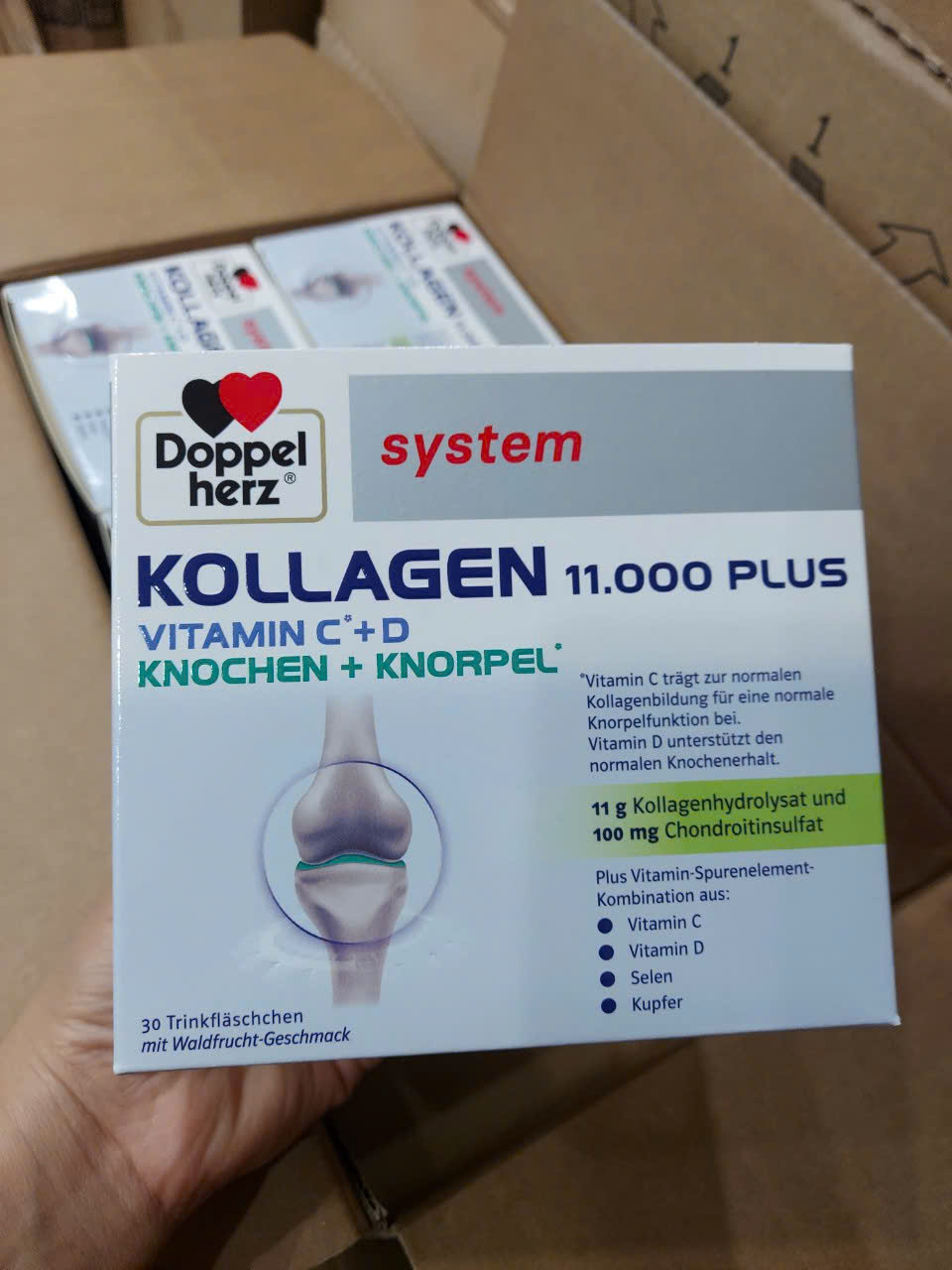Collagen thuỷ phân Doppelherz Kollagen