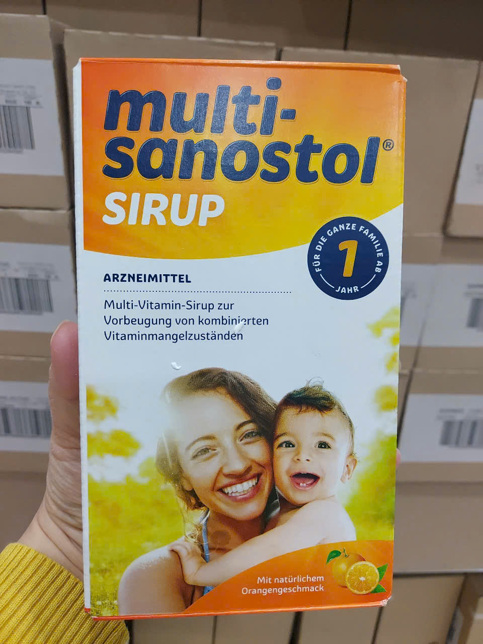 Siro vitamin tổng hợp Sanostol số 1 cho trẻ