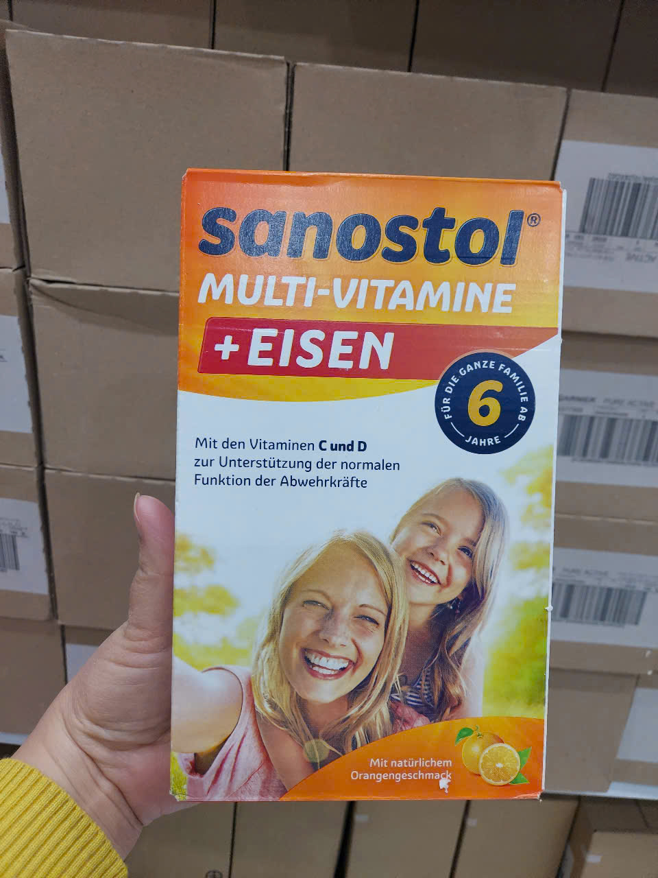 Vitamin tổng hợp multi Sanostol Sirup số 6