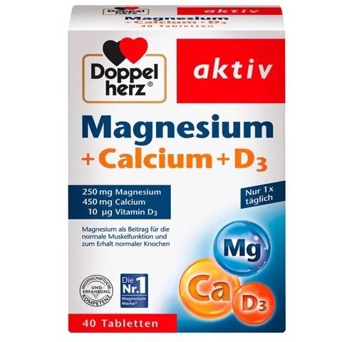 Viên magie-canxi-D3 Doppelherz , 40 viên